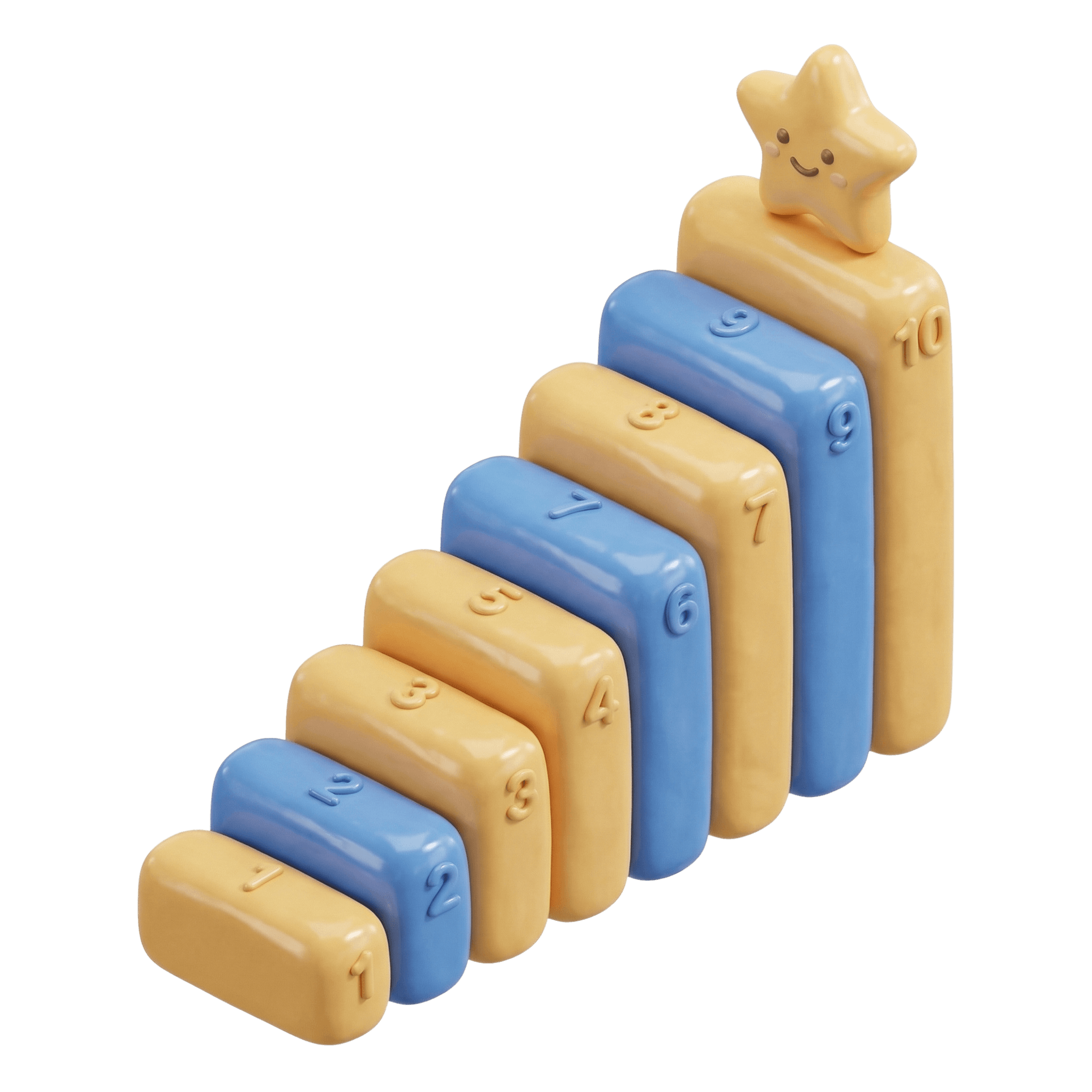 Gráfico Crescimento 3D